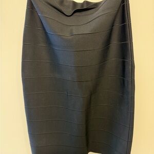 BCBGMaxAzria Black Pencil Skirt